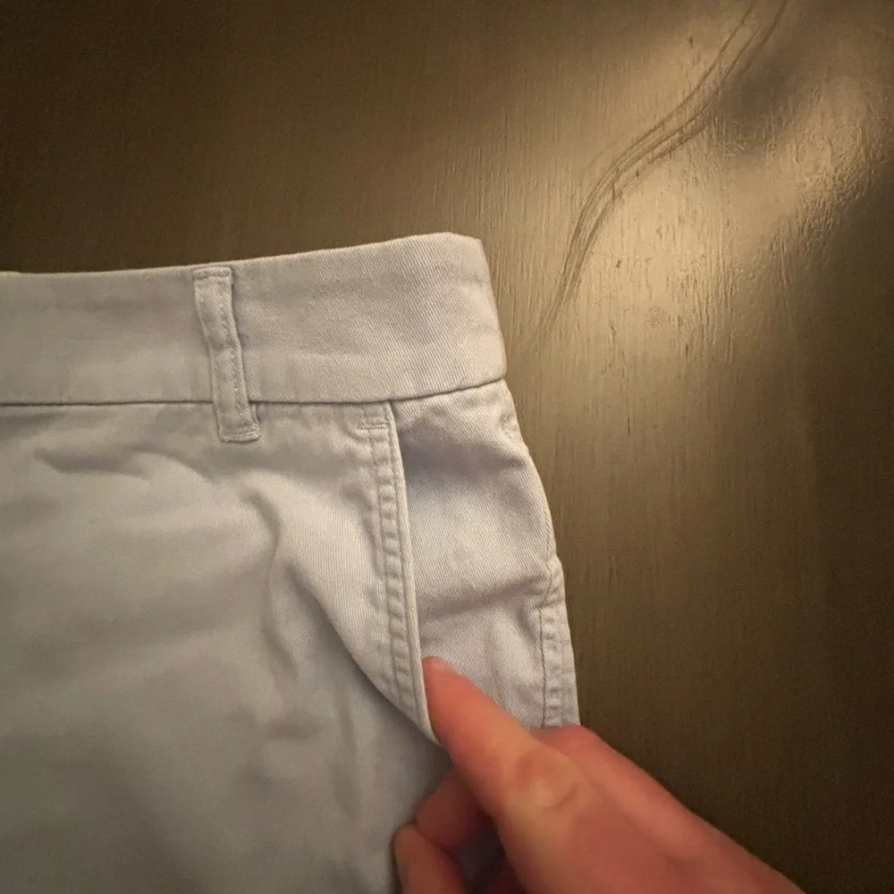 JCREW Women’s Light Blue Classic Chino Shorts Size 6 - Picture 13 of 14